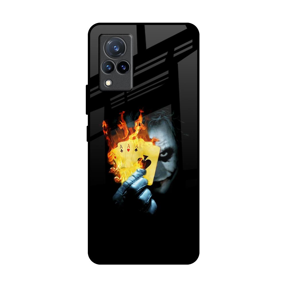 AAA Joker Vivo V21 Glass Back Cover Online