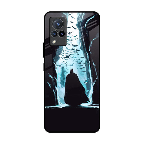 Dark Man In Cave Vivo V21 Glass Back Cover Online