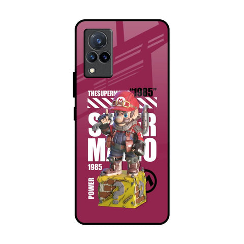 Gangster Hero Vivo V21 Glass Back Cover Online