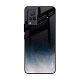 Black Aura Vivo V21 Glass Back Cover Online