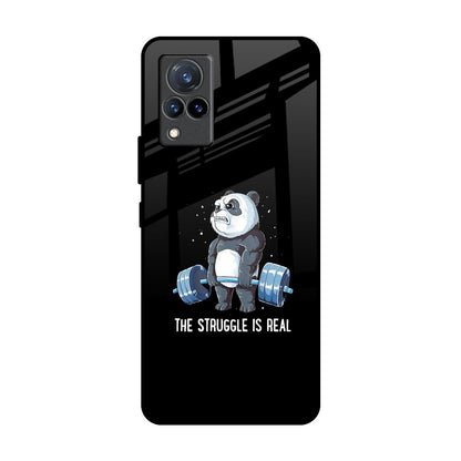 Real Struggle Vivo V21 Glass Back Cover Online