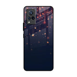 Falling Stars Vivo V21 Glass Back Cover Online