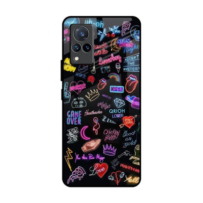 Accept The Mystery Vivo V21 Glass Back Cover Online