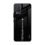 Follow Your Dreams Vivo V21 Glass Back Cover Online