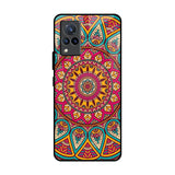 Elegant Mandala Vivo V21 Glass Back Cover Online