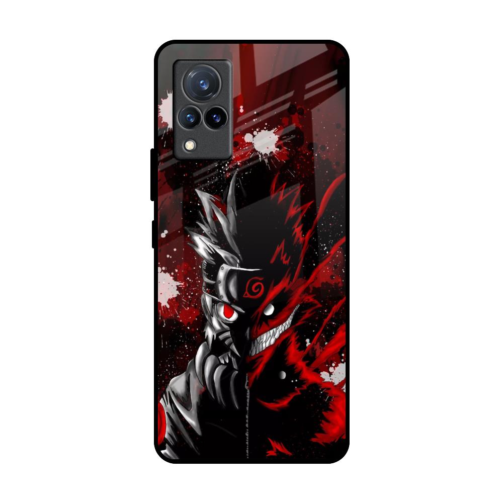 Dark Character Vivo V21 Glass Back Cover Online