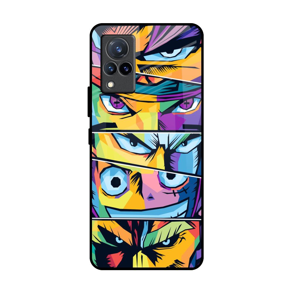 Anime Legends Vivo V21 Glass Back Cover Online