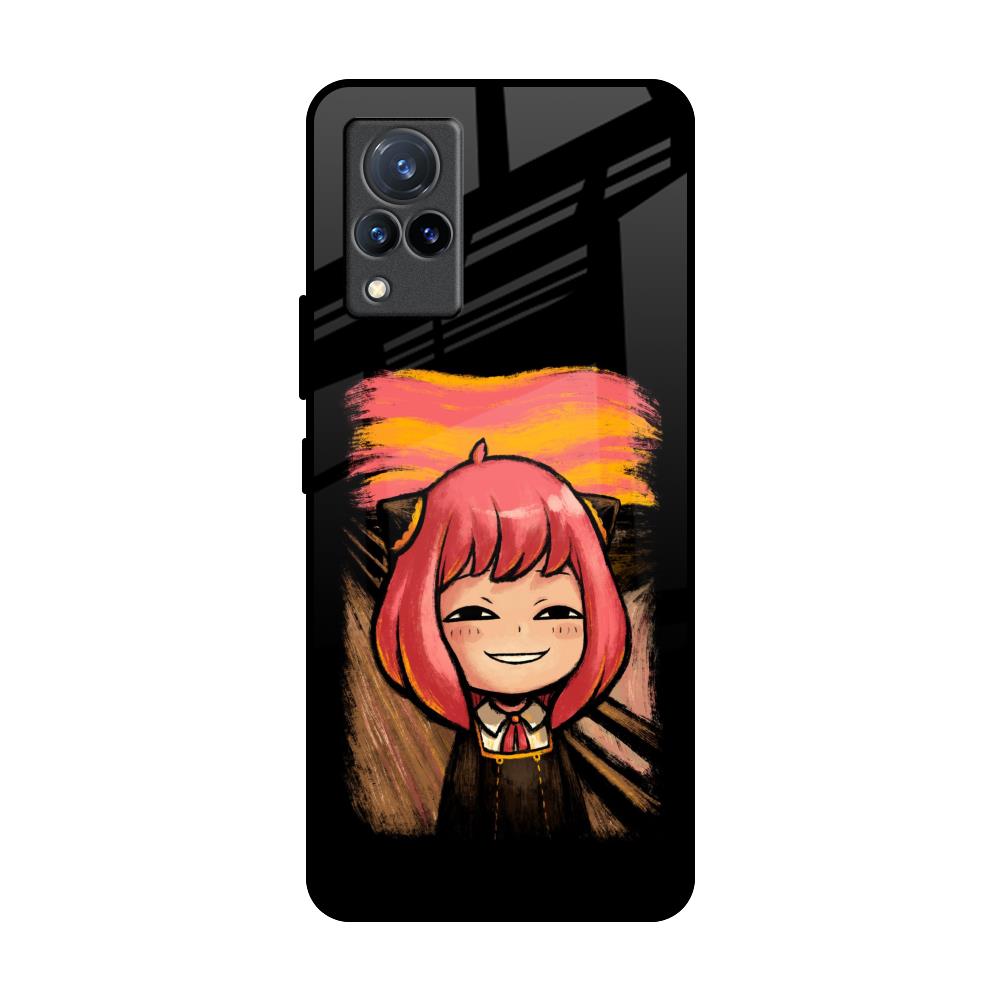 Spy X Family Vivo V21 Glass Back Cover Online