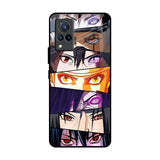 Anime Eyes Vivo V21 Glass Back Cover Online