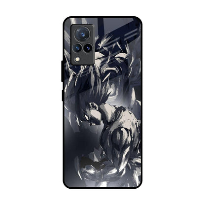 Sketch Art DB Vivo V21 Glass Back Cover Online
