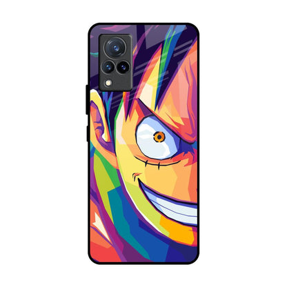 Monkey Wpap Pop Art Vivo V21 Glass Back Cover Online