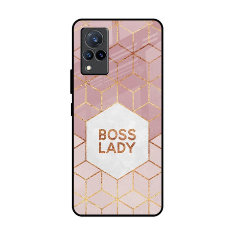 Boss Lady Vivo V21 Glass Back Cover Online