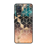 Bronze Texture Vivo V21 Glass Back Cover Online