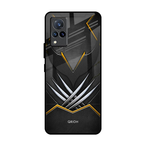 Black Warrior Vivo V21 Glass Back Cover Online