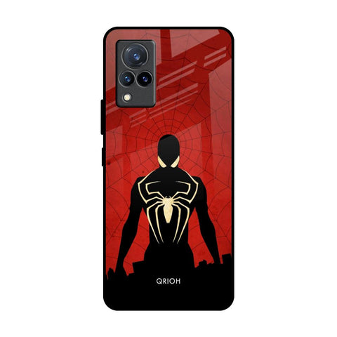 Mighty Superhero Vivo V21 Glass Back Cover Online