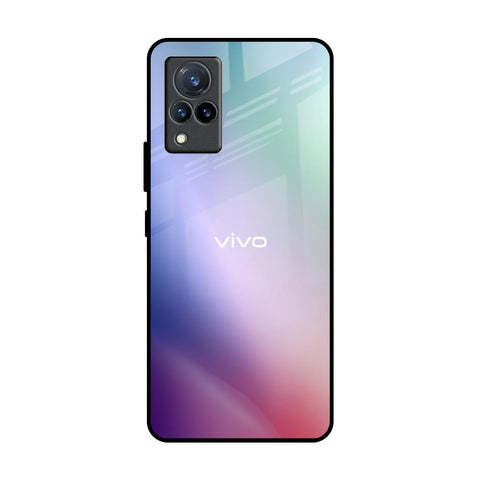 Abstract Holographic Vivo V21 Glass Back Cover Online