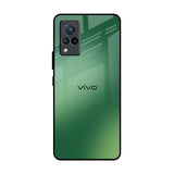 Green Grunge Texture Vivo V21 Glass Back Cover Online