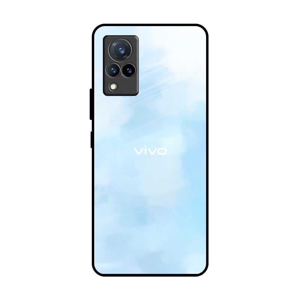 Bright Sky Vivo V21 Glass Back Cover Online