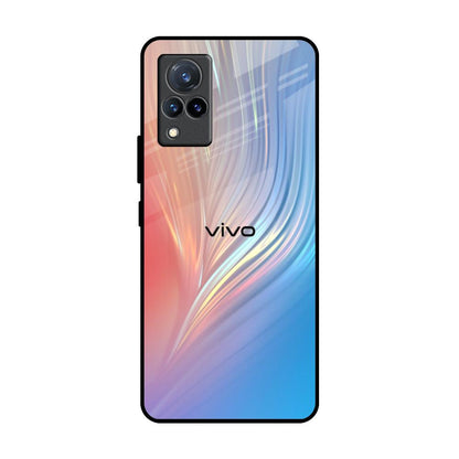 Mystic Aurora Vivo V21 Glass Back Cover Online