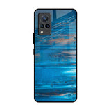 Patina Finish Vivo V21 Glass Back Cover Online