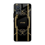 Sacred Logo Vivo V21 Glass Back Cover Online