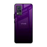 Harbor Royal Blue Vivo V21 Glass Back Cover Online