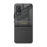 Grey Metallic Glass Vivo V21 Glass Back Cover Online