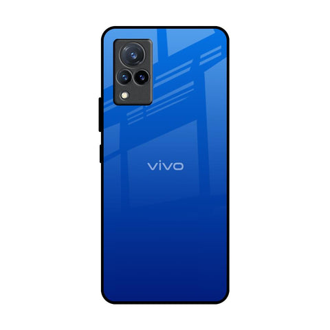 Egyptian Blue Vivo V21 Glass Back Cover Online