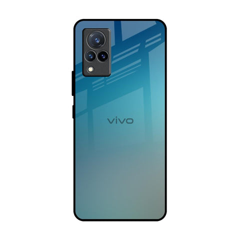 Sea Theme Gradient Vivo V21 Glass Back Cover Online