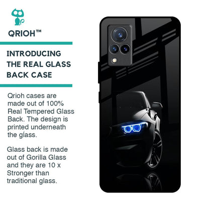 Car In Dark Glass Case for Vivo V21