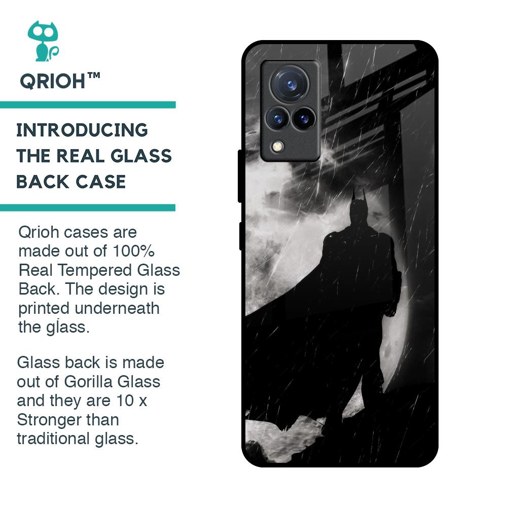 Dark Warrior Hero Glass Case for Vivo V21