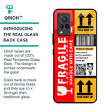 Handle With Care Glass Case for Vivo V21
