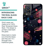 Galaxy In Dream Glass Case For Vivo V21