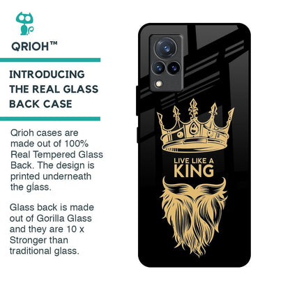 King Life Glass Case For Vivo V21