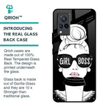 Girl Boss Glass Case For Vivo V21