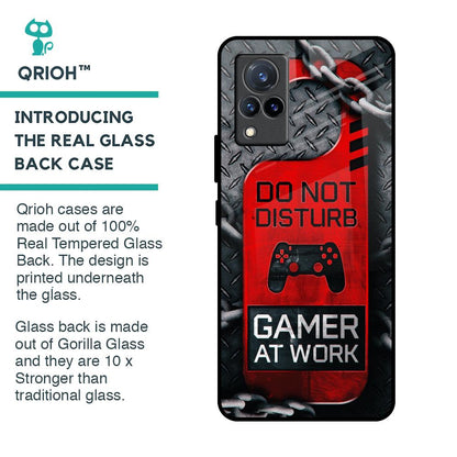 Do No Disturb Glass Case For Vivo V21