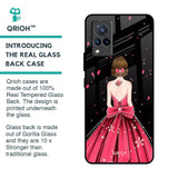Fashion Princess Glass Case for Vivo V21