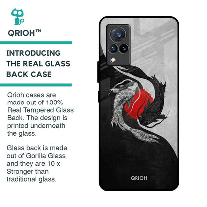 Japanese Art Glass Case for Vivo V21