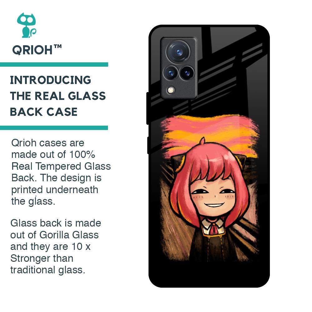 Spy X Family Glass Case for Vivo V21