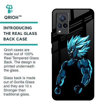Pumped Up Anime Glass Case for Vivo V21