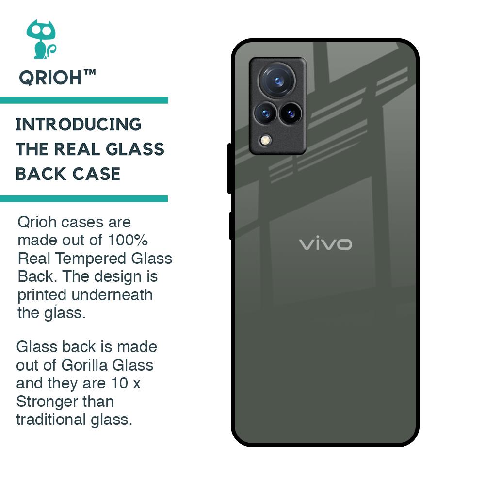 Charcoal Glass Case for Vivo V21