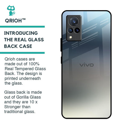 Tricolor Ombre Glass Case for Vivo V21