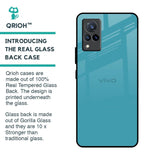 Oceanic Turquiose Glass Case for Vivo V21