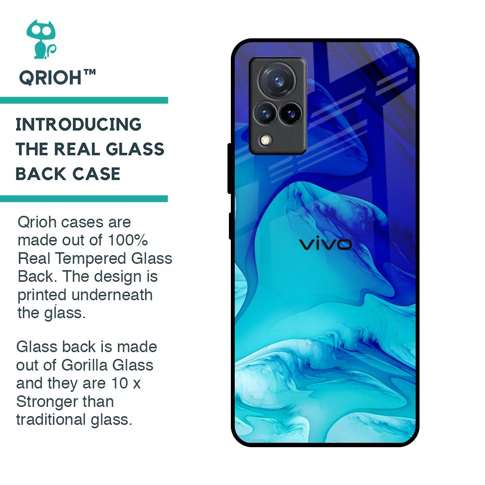 Raging Tides Glass Case for Vivo V21