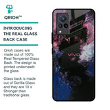 Smudge Brush Glass case for Vivo V21