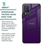 Dark Purple Glass Case for Vivo V21