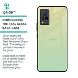 Mint Green Gradient Glass Case for Vivo V21