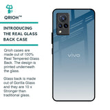 Deep Sea Space Glass Case for Vivo V21