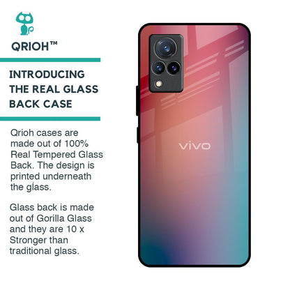 Dusty Multi Gradient Glass Case for Vivo V21
