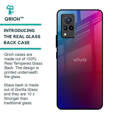 Magical Color Shade Glass Case for Vivo V21